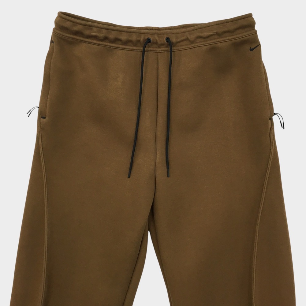Nike Tech Fleece Loose-Fit Open Hem Pants Mosswood Brown HV6541-235 size XL